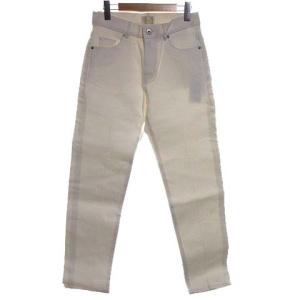 Grace Class 19SS ハイウエストシガレットパンツ ストレッチ ジップフライ 38 ホワイト