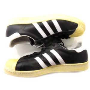 adidas Originals Q21662 スーパースター スニーカー レザー ブラック