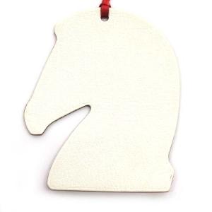 HERMES サマルカンド チャーム シェーブル スイフト アイボリー