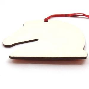 HERMES サマルカンド チャーム シェーブル スイフト アイボリー