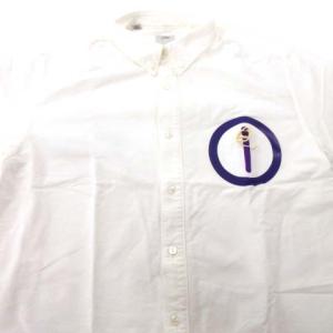 visvim ワンポイント長袖シャツ L ホワイト