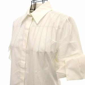 VALENTINO ROMA 襟ボタンブラウス 42