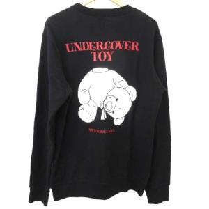 UNDERCOVER 20SS TOY クマワンポイントプリントスウェットトレーナー 3 ブラック