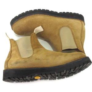 nonnative サイドゴアブーツ スエード ハイカット ベージュ