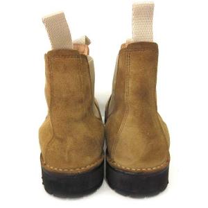 nonnative サイドゴアブーツ スエード ハイカット ベージュ