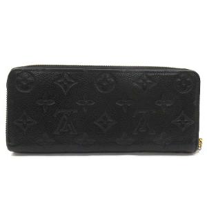 LOUIS VUITTON M60171 ポルトフォイユ・クレマンス モノグラム アンプラント 黒
