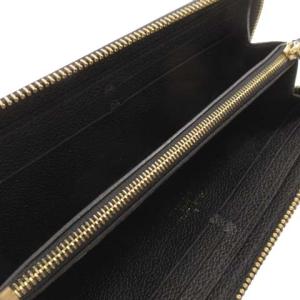 LOUIS VUITTON M60171 ポルトフォイユ・クレマンス モノグラム アンプラント 黒