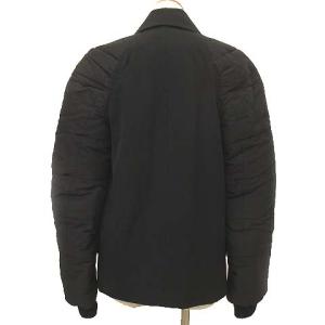 alexanderwang ダブルボタン コート 中綿 ジャケット ラペル切り替え XS ブラック IBO21
