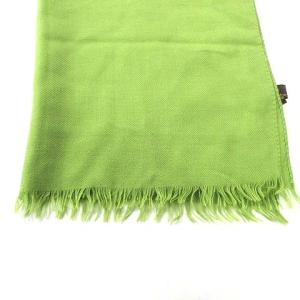 Loro Piana ストール カシミア シルク混 緑