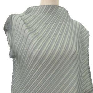PLEATS PLEASE ISSEY MIYAKE イッセイミヤケ 18SS ワンピース ひざ丈 ノースリーブ 変形 ハイネック 3 グリーン