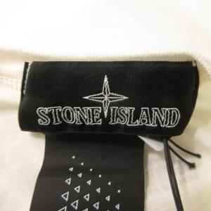 STONE ISLAND 20SS Tシャツ 半袖 721920610 プリント L 白