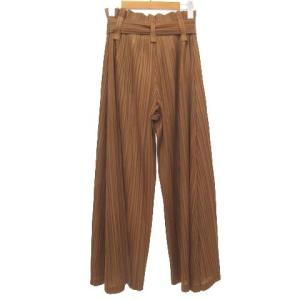 PLEATS PLEASE ISSEY MIYAKE イッセイミヤケ 17AW ワイドパンツ 3 ベージュ