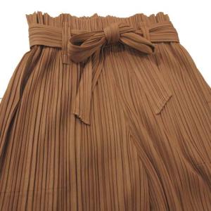 PLEATS PLEASE ISSEY MIYAKE イッセイミヤケ 17AW ワイドパンツ 3 ベージュ