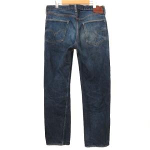 WAREHOUSE デニムパンツ セルビッジ USED ボタンフライ 36 インディゴ