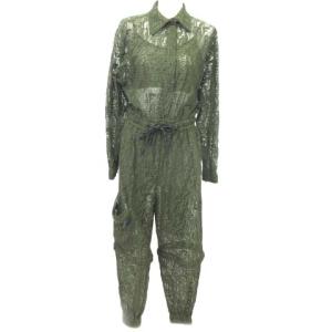 21SS FFロゴ ユーティリティ ジャンプスーツ 2WAY 切替 インナー セットアップ コットン