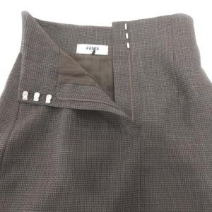 FENDI 21AW スカート 40 グレー