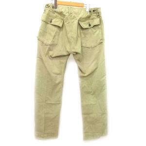 RRL HBT U.S.ARMY 40年代米軍モデル ワークパンツ 13スター ボタンフライ カーキ