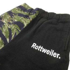 ROTTWEILER RW20S0525 20SS Military Sweat Shorts S ブラック
