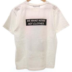 UNDERCOVER 18SS Tシャツ 半袖 WE MAKE NOISE クルーネック プリント M ホワイト