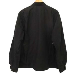 PHIGVEL MAKERS & Co. 22ss FISHERMAN’S SHIRT シャツ 長袖 リネン混 ワークシャツ トップス 2 黒 ブラック