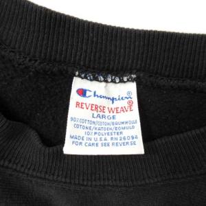 Champion A052006 ヴィンテージ 90s スウェット リバースウィーブ USA製 ブラック