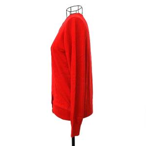 ENFOLD 18SS A052406 ニット カーディガン クルーネック 36 レッド