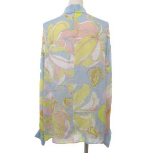 Emilio Pucci ブラウス シルク プッチ柄 40 マルチカラー