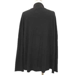 HERMES マルジェラ期 カーディガン フェイクレイヤード L ダークグレー