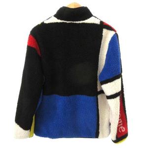 Supreme 20FW Reversible Colorblocked Fleece Jacket S