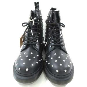 Dr.Martens 21AW CORE APPLIQUE 1460 STUD 8 EYE BOOT UK8