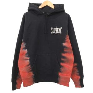 Supreme 21FW Bleached Hooded Sweatshirt パーカー S