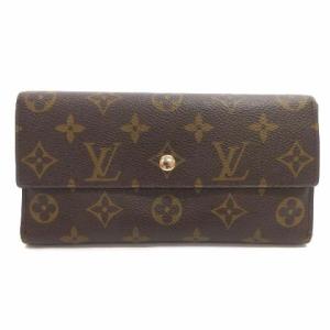 LOUIS VUITTON M61215 モノグラム ポルトトレゾールインターナショナル 長財布 三つ折り レザー