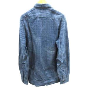 RRL ワークシャツ 長袖 チェック 国内正規 コットン S ブルー