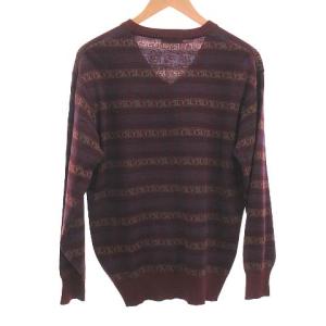 YVES SAINT LAURENT セーター ヴィンテージ L ボルドー