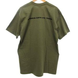 Supreme 21FW America Eats Its Young Tee DMX L カーキ