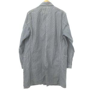 SUGAR CANE JEAN CORD WORK COAT ヒッコリー ワークコート ロング ジャケット 日本製 東洋エンタープライズ 38