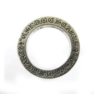 CHROME HEARTS スペーサー リング 3mm 指輪 ピンキー 2001 925 4号 シルバー AA