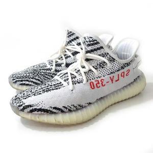 adidas 18AW YEEZY BOOST 350 ゼブラ CP9654 ニット 28cm 白