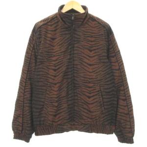18FW tiger stripe track jacket S 茶