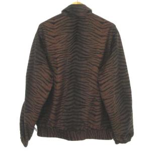 Supreme 18FW tiger stripe track jacket S 茶