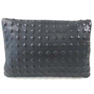 MCM ショルダーバッグ 2way スタッズ レザー 黒