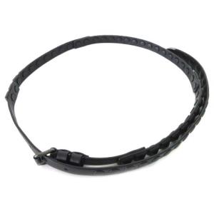 PRADA レザースタッズベルト イタリア製 黒