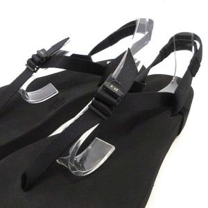 HYKE × BEAUTIFUL SHOES 21SS ベアフッドサンダル ブラック