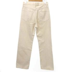 AURALEE HARD TWIST DENIM 5P PANTS ロゴボタン ジップフライ オールシーズン カジュアル 28