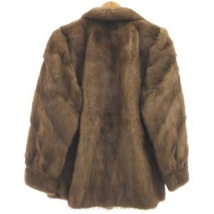 SAGA MINK belle vison ミンク 毛皮 ハーフコート リアルファー ジャケット