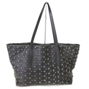 スタースタッズ トートバッグ ソフィアL レザー カモフラージュ柄 紺