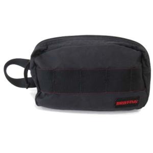 DOUBLE ZIP POUCH GOLF セカンドバッグ 2層構造 レッドライン