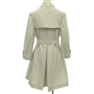 PRADA ステンカラーコート 38 ライトベージュ