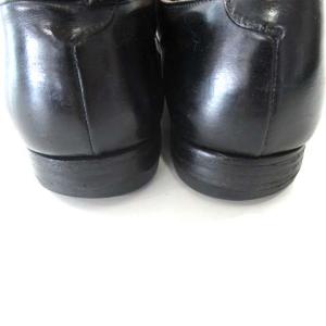 Crockett & Jones ダブルモンクシューズ レザー 25cm 黒