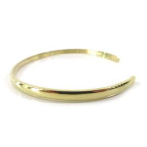 ROTTWEILER ゴールド バングル ブレスレット 925 金メッキ 18K ブランド刻印 細身